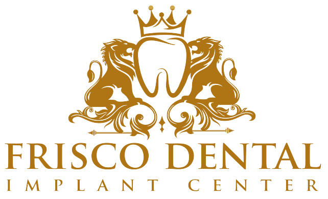 Frisco Dental Implant Center Logo Gold