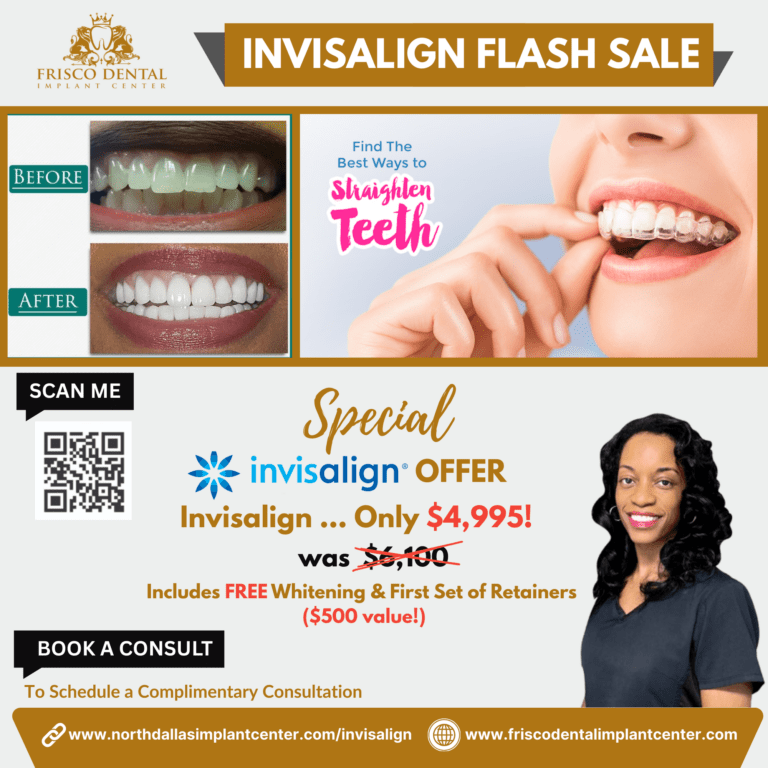 Dental Special Offers Frisco / Invisalign sale Frisco TX